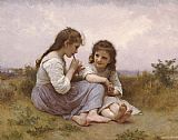 William Bouguereau A Childhood Idyll painting